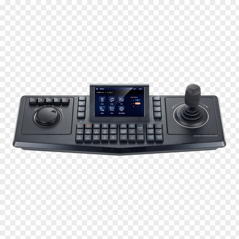 Joystick Computer Keyboard Pan–tilt–zoom Camera Digital Video Recorders Controller PNG