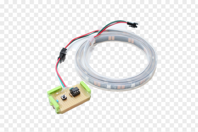 Led Strip LED Circuit Electronics Light-emitting Diode RGB Color Model Printed Board PNG