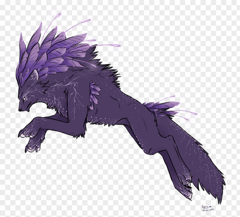 Myth Drawing Gray Wolf Character Featherstorm Carnivora PNG