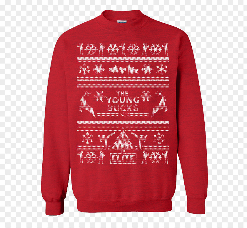 Young Bucks Christmas Jumper T-shirt Hoodie Sweater PNG