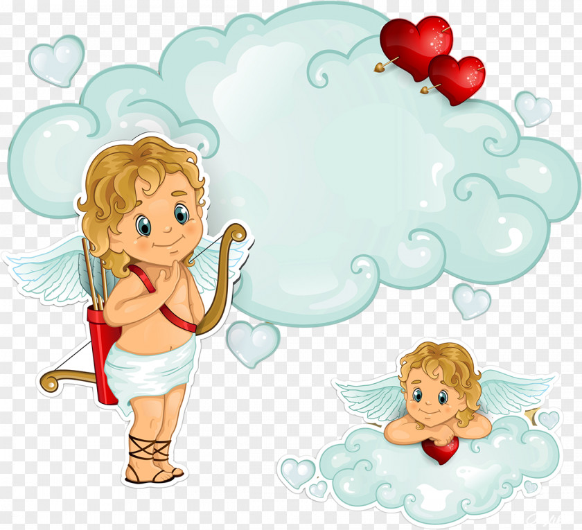 Cupid Vector 4 Pics 1 Word Valentine's Day PNG