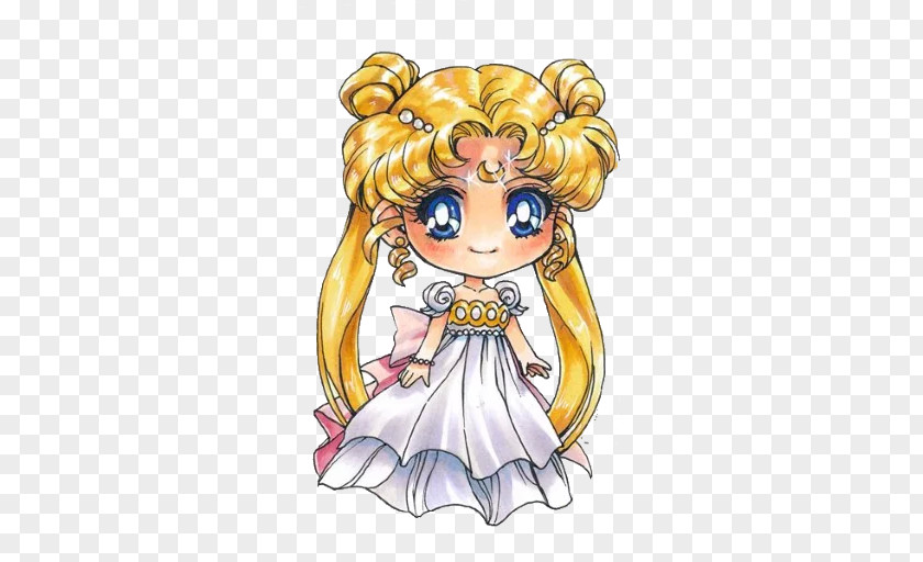 Sailor Moon Chibiusa Mercury Sticker Bishōjo PNG