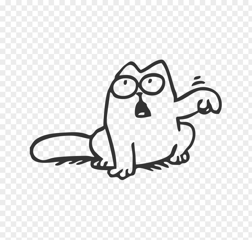 Cat Simon's Cat: Beyond The Fence Decal Sticker Feed Me PNG