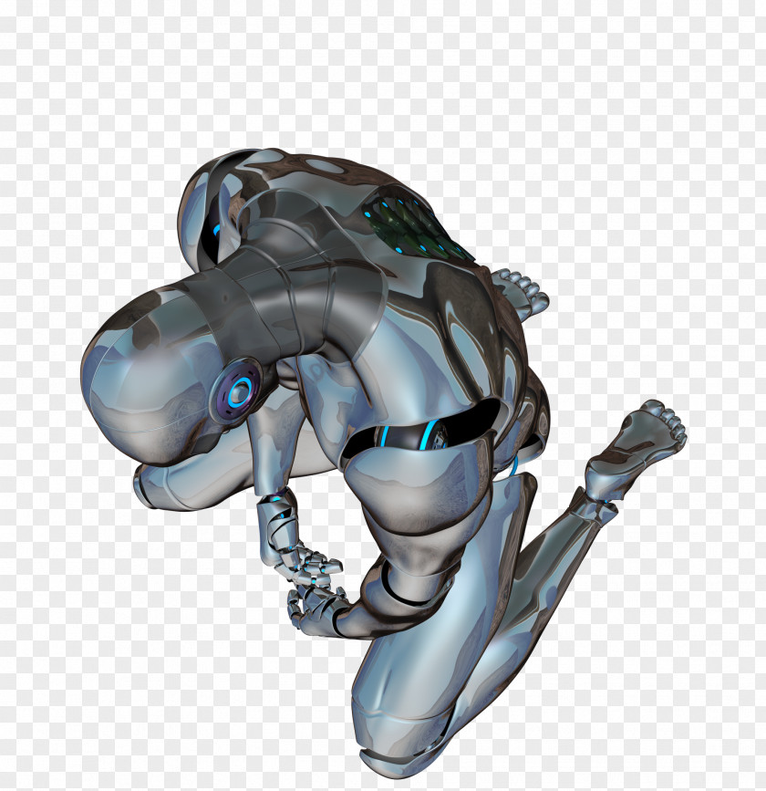 Cyborg Robotics Android Powered Exoskeleton PNG