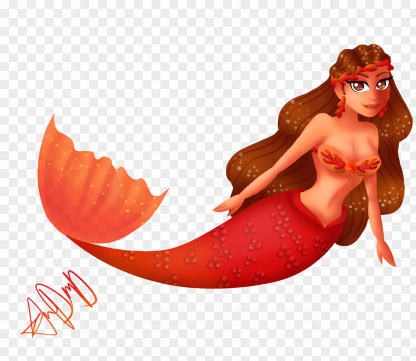 Mermaid Cartoon Legendary Creature Character PNG
