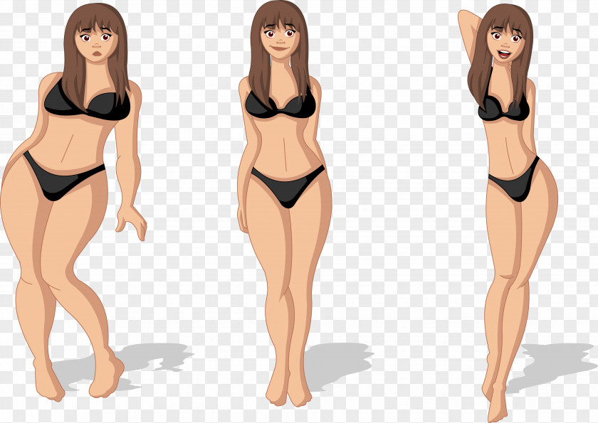 Weight Loss Woman Adipose Tissue PNG