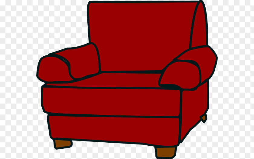 Armchair Chair Couch Table Clip Art PNG