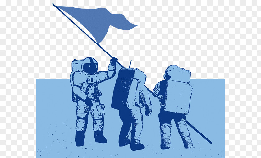 Astronaught Banner Leadership Illustration Team Profession Strategy PNG