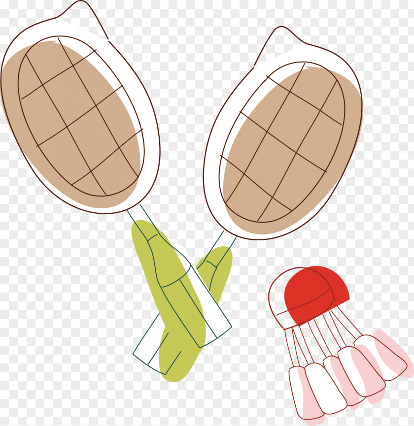 Badminton Vector Adobe Illustrator PNG