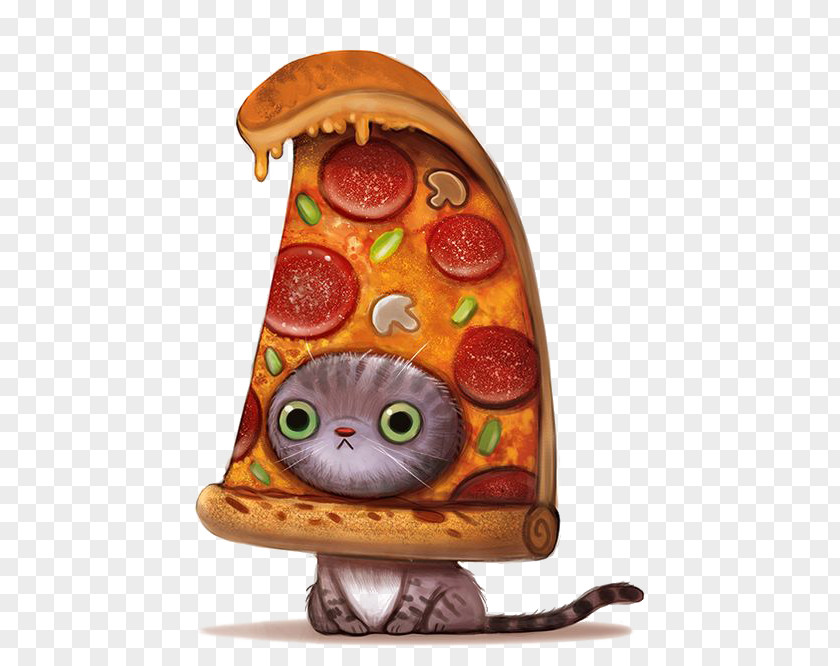 Pizza And Kittens Cat Food Kitten Drawing PNG