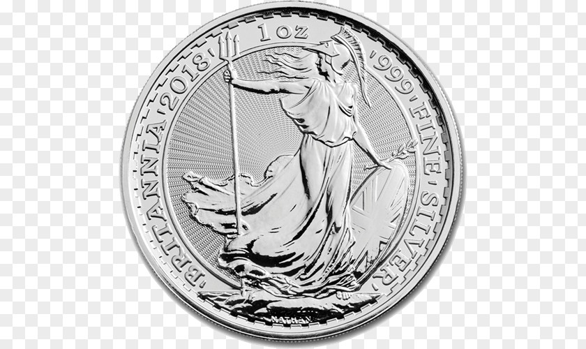 Coin Royal Mint Britannia Silver Bullion PNG