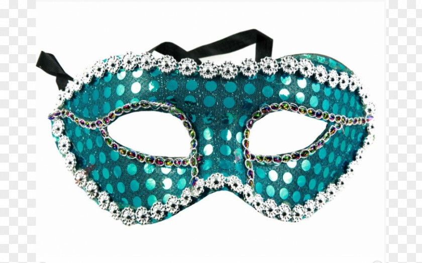 Dance Mask Turquoise Teal Headgear Face PNG