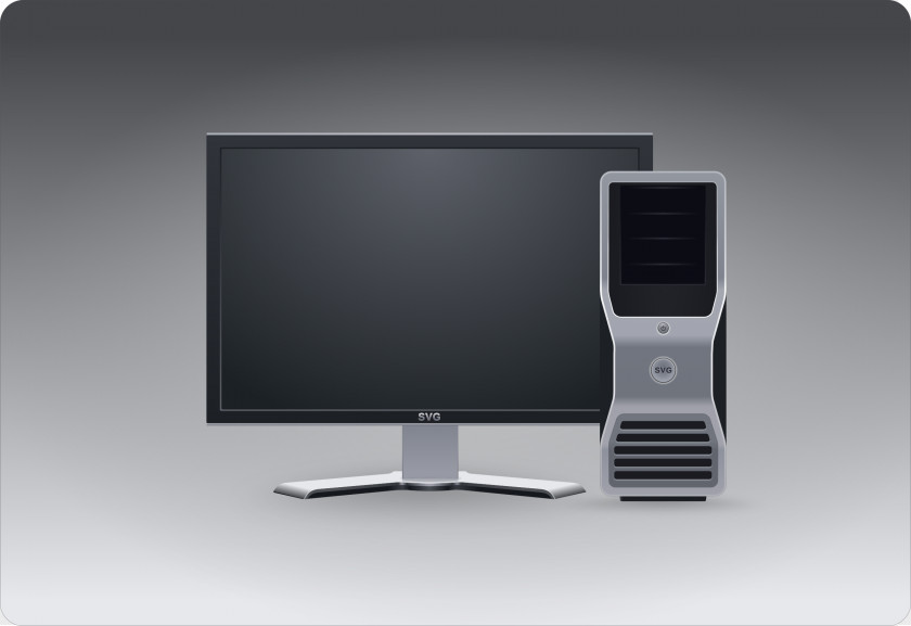 Desktop PC Dell Hewlett-Packard Workstation Clip Art PNG