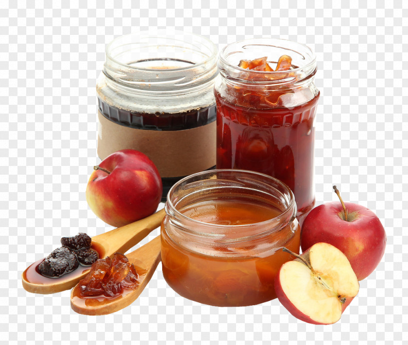 Jam Jar Varenye Waffle Honey Fruit Preserves Sugar PNG