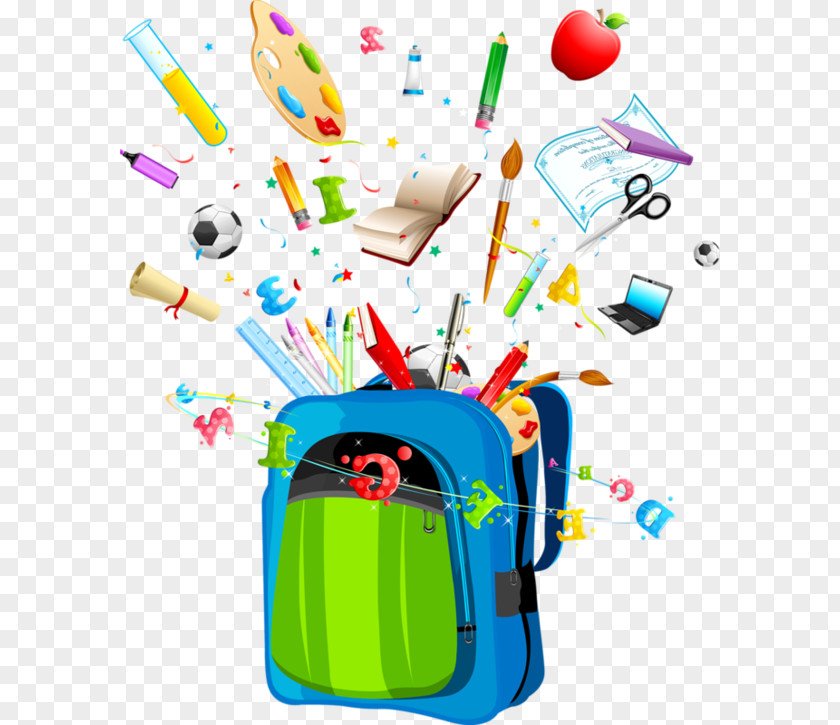 School Satchel Clip Art PNG