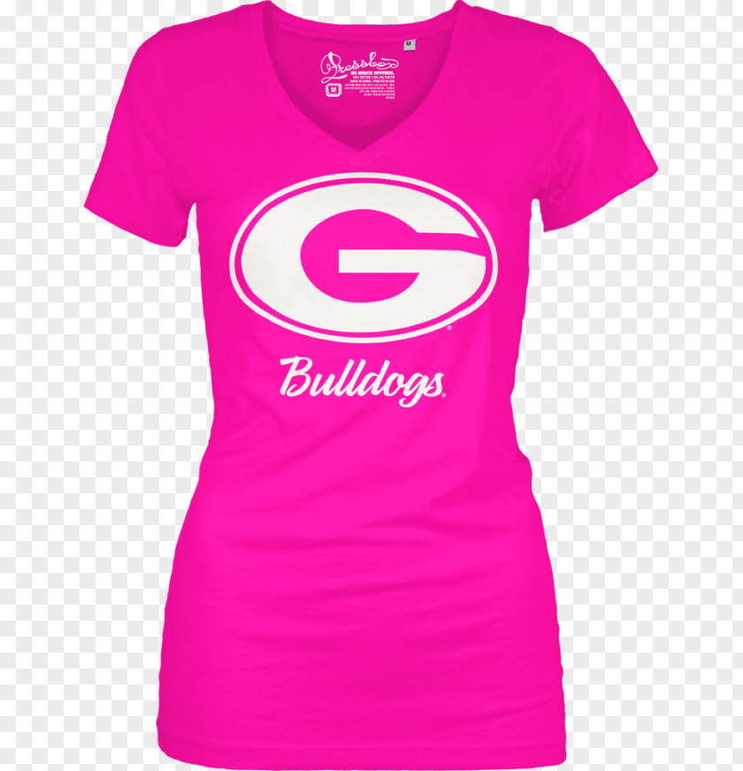Women T-shirt Sleeve University Of Georgia Neckline PNG