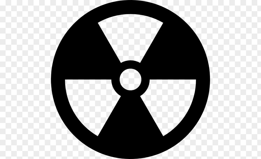 Hazard Symbol Nuclear Power Weapon Radioactive Decay PNG
