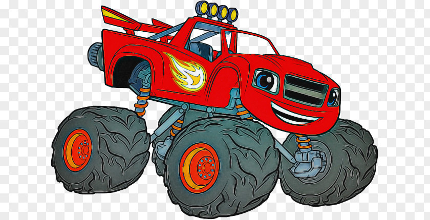 Monster Truck Tractor Vehicle Toy Motorsport PNG