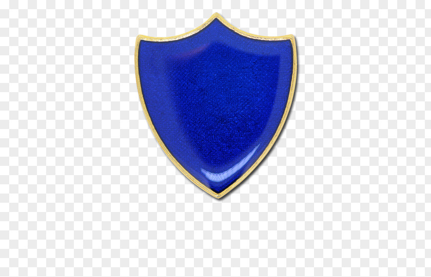 Shield Product Design Cobalt Blue PNG