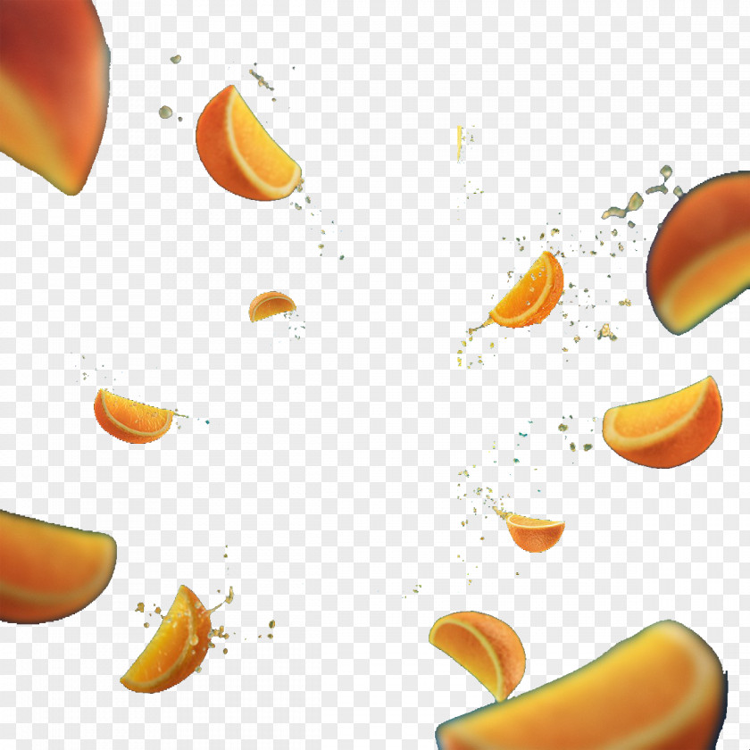 Yellow Mango Orange Juice PNG