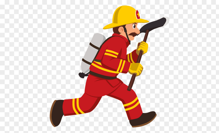 Fireman Firefighter Cartoon Royalty-free PNG