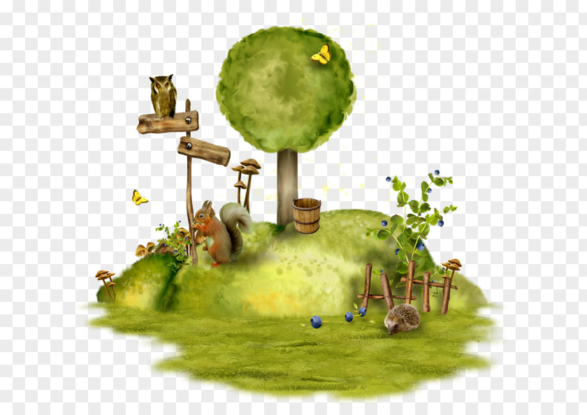 лето Landscape Tree Clip Art PNG