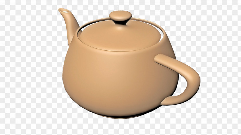 Teapot Lid Kettle Tableware Beige PNG