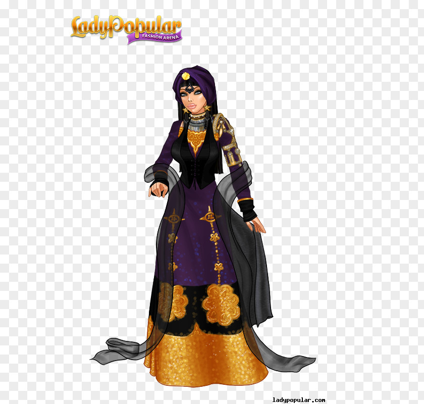 NOROZ Lady Popular Fashion Dress-up Game PNG