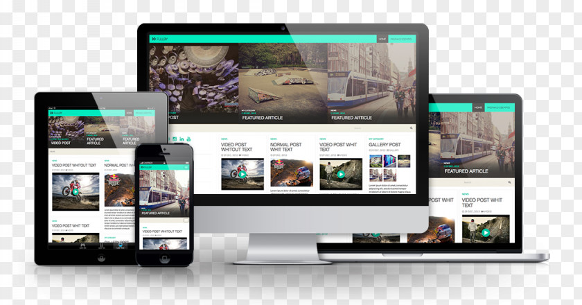 WordPress Responsive Web Design Theme Template System Bootstrap PNG