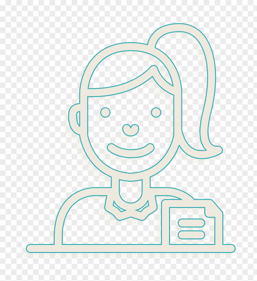 Young Employees Icon Office Worker Portrait PNG