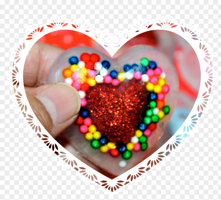 Cartoon Grandmother Making Soap Valentine's Day Heart Bonbon Sprinkles Chocolate PNG