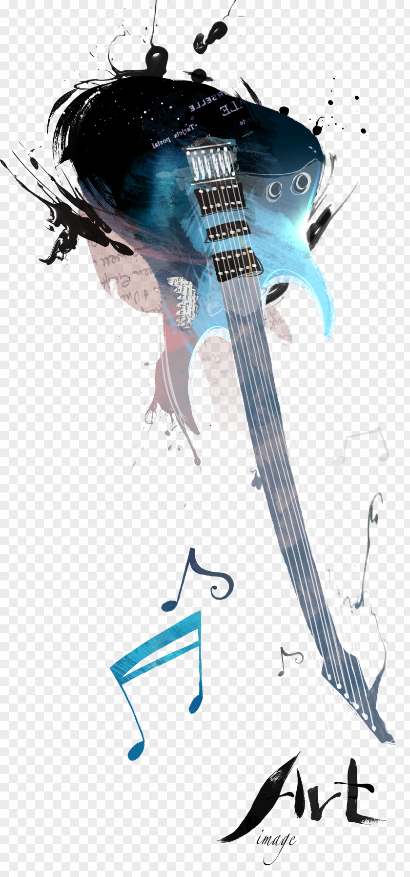 Electric Guitar Abstract Ideas Musical Instrument PNG