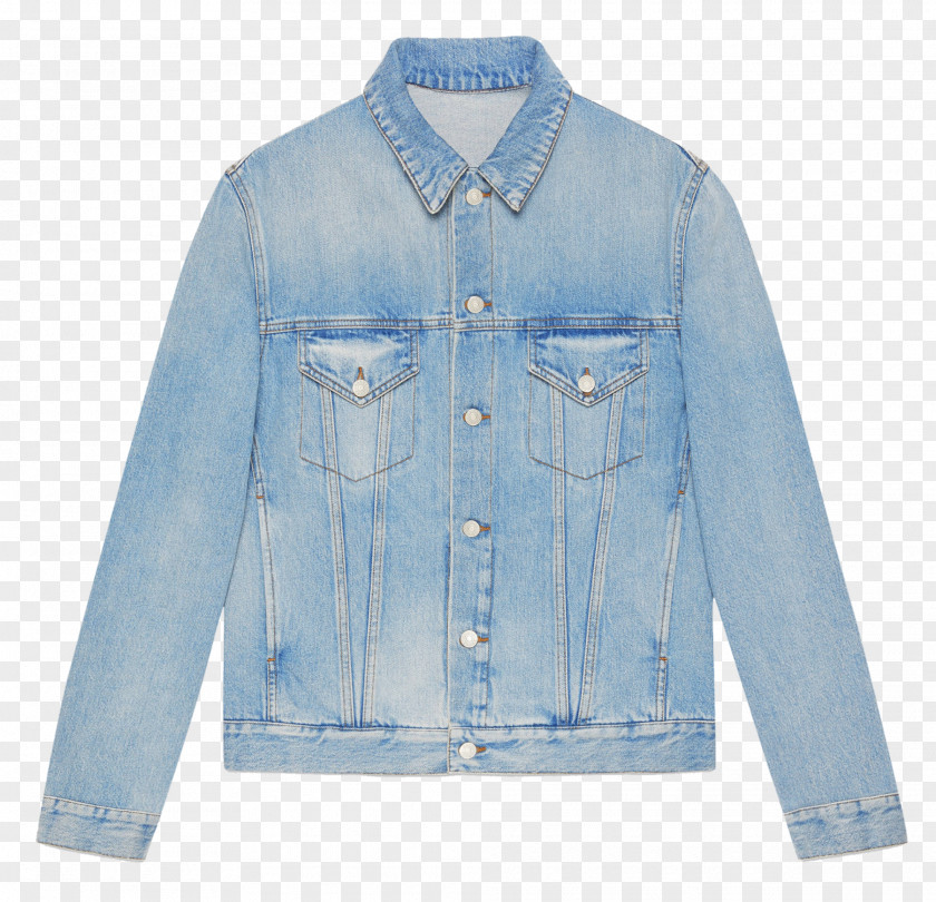 Jacket Jean Denim Gucci Coat PNG