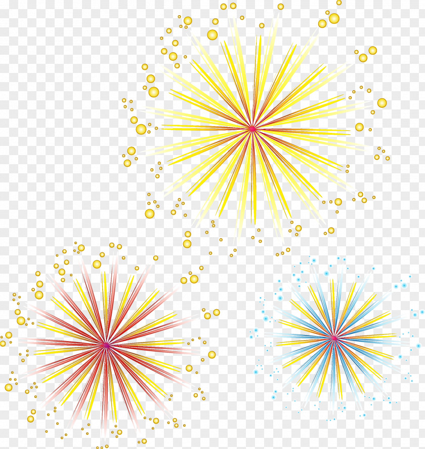 Line Fireworks Pattern PNG