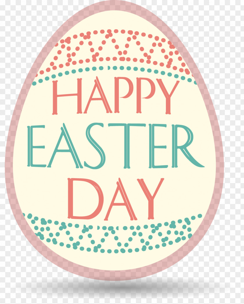 Vector Easter Egg Logo Bunny Illustration PNG