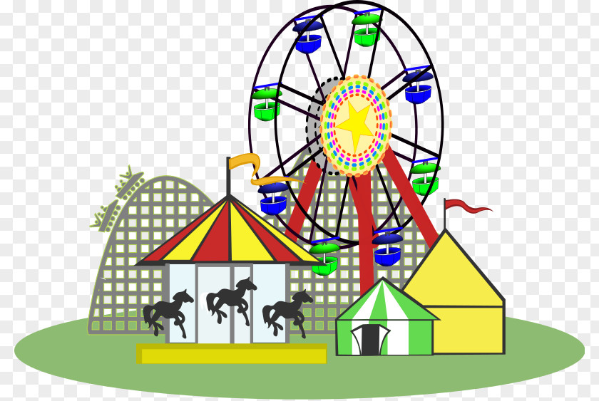 Custom Theme Cliparts Amusement Park Ride Clip Art PNG