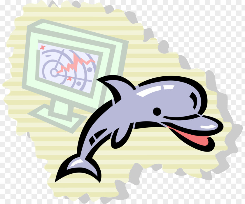 Dolphin Line Clip Art PNG