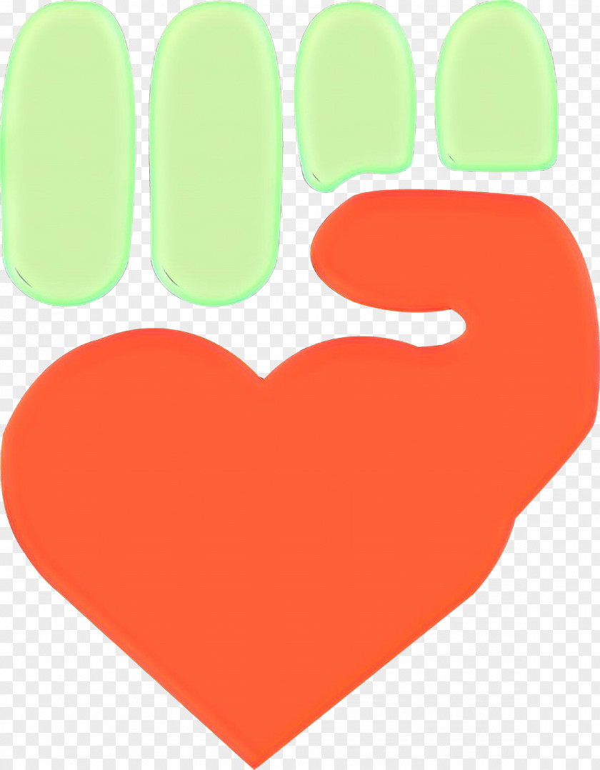 Gesture Love Orange PNG