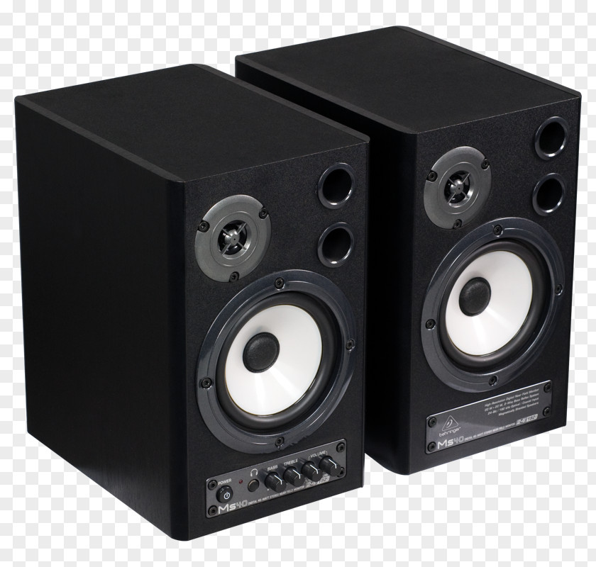 Headphones BEHRINGER MS20 / MS40 Studio Monitor Loudspeaker Audio PNG