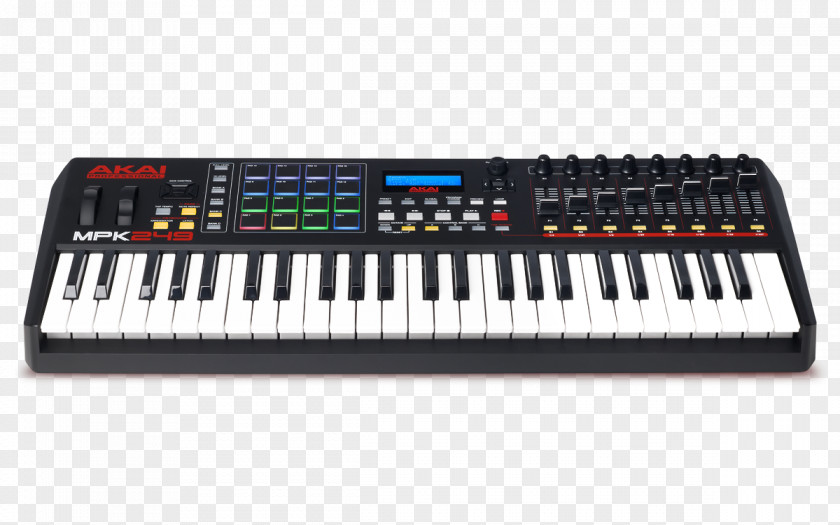 Midi Keyboard Computer Akai MPK261 MPK249 Professional MPK Mini MKII MIDI PNG