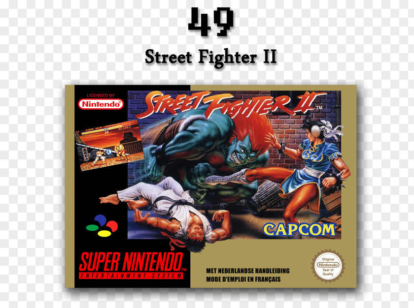 Street Fighter II: The World Warrior Super II III Nintendo Entertainment System PNG
