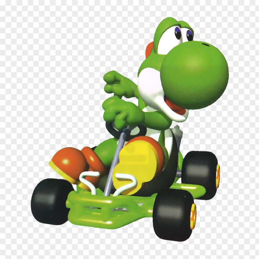 Yoshi Mario Kart 64 Super Kart: Circuit Luigi PNG