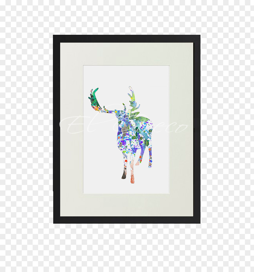 Ciervo Work Of Art Watercolor Painting Printmaking PNG