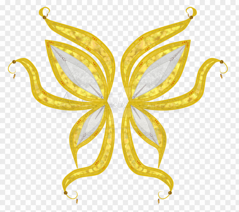 Gold Fairy Wings Digital Winx Club: Believix In You DeviantArt Artist PNG