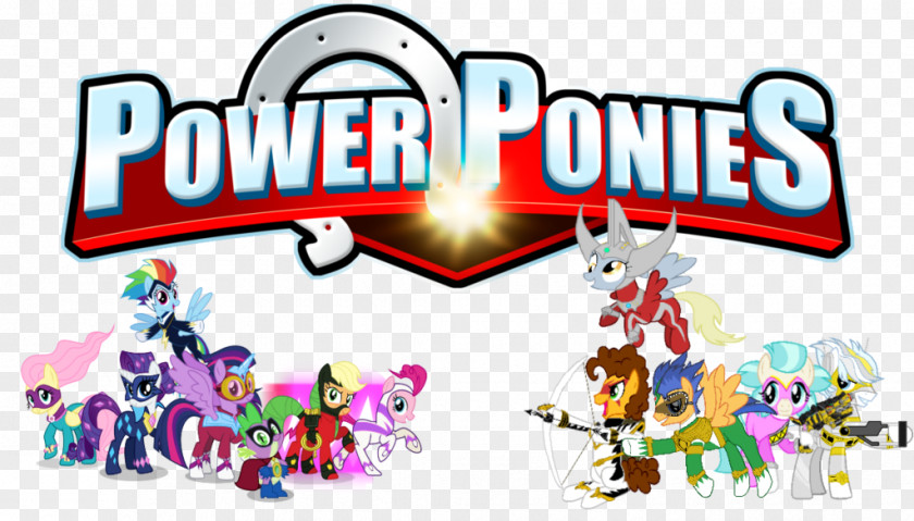 Power Ponies Rangers Pony Winged Unicorn PNG