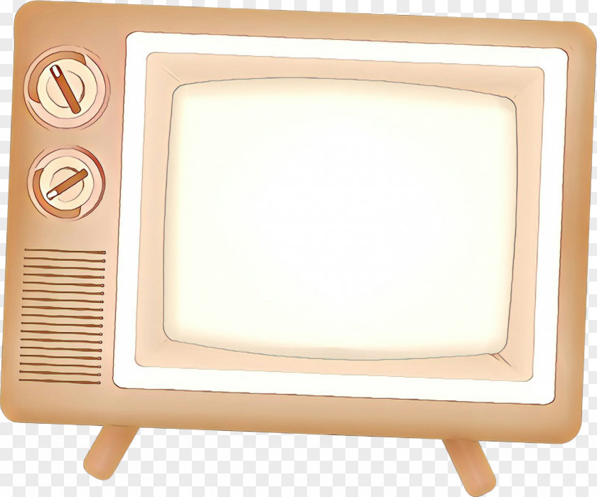 Screen Beige Technology Electronic Device Television PNG