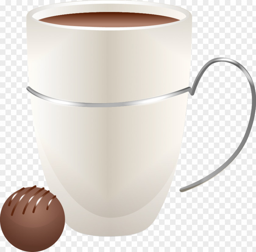 Vector Cup Coffee Mug Cafe PNG