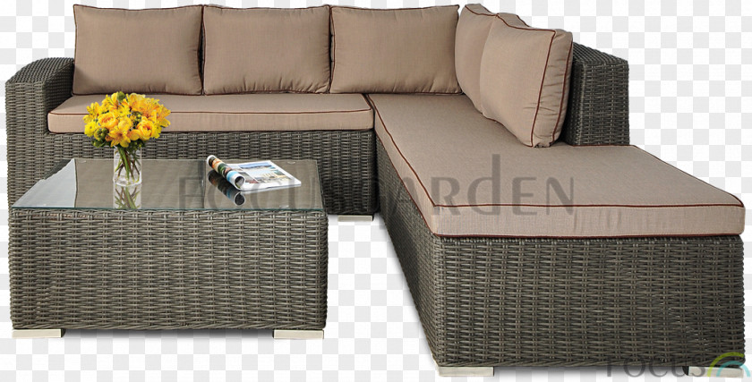 Awesome Balcony Garden Furniture Chair Couch Rattan Cushion PNG