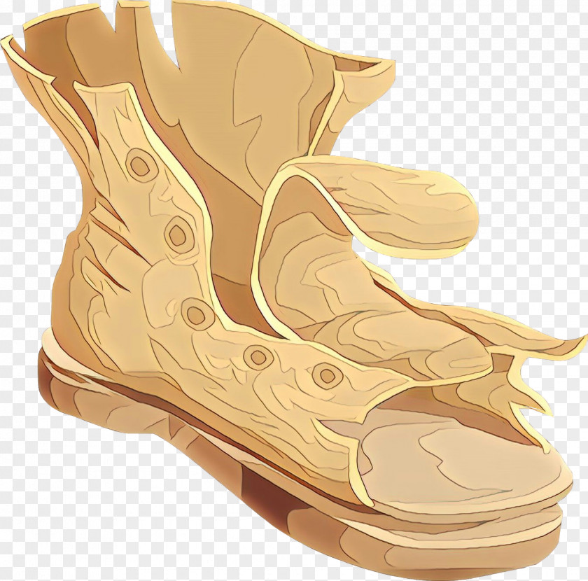 Boot Tan Footwear Shoe Beige PNG