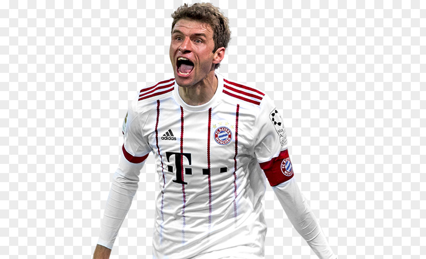 Football Thomas Müller FIFA 18 Jersey Germany National Team FC Bayern Munich PNG